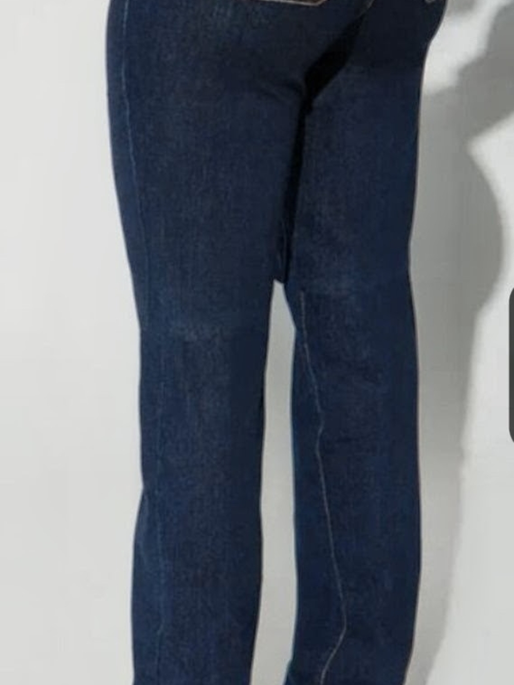 Fashion Nova High-Rise Dark Indigo Jeans - Picture 7 of 7